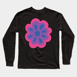 Bisexual Flower Long Sleeve T-Shirt